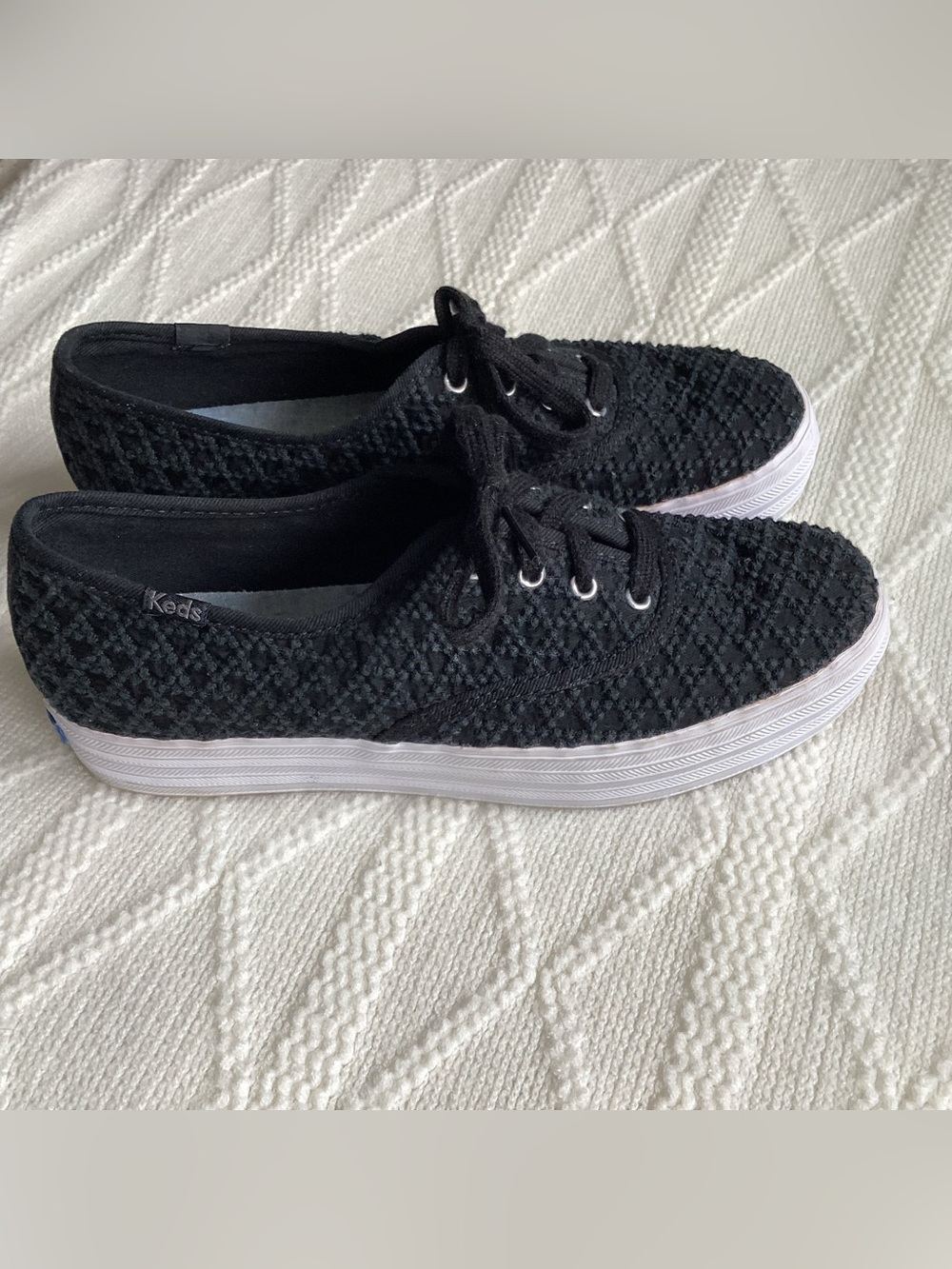 Keds Champion crochet sneakers.